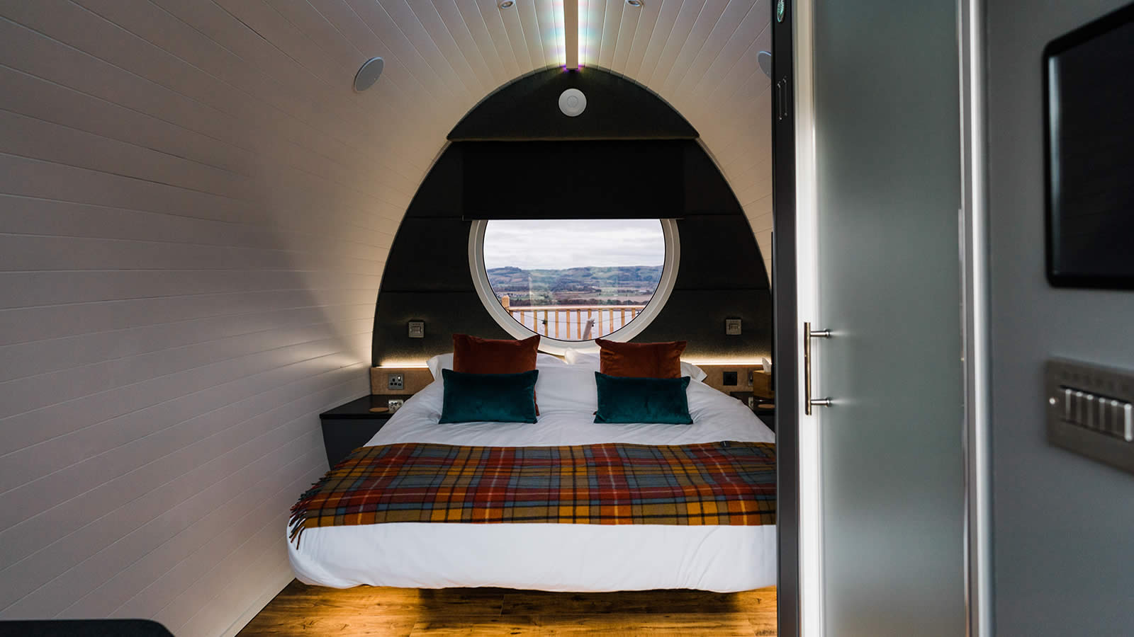 interior of luxury pod cabin interior of luxury pod cabin